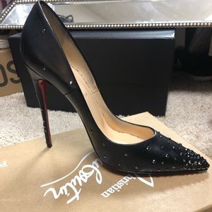Christian Louboutin Black Degrastrass So Kate